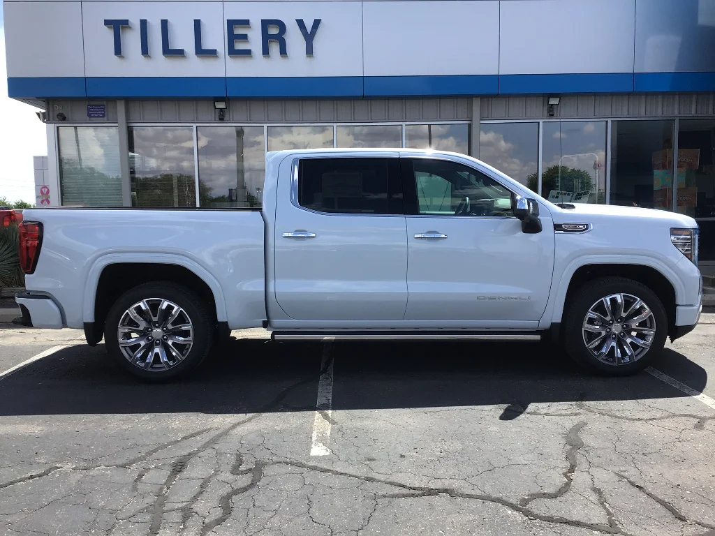 New 2026 Glacier White Tricoat GMC Denali image 1
