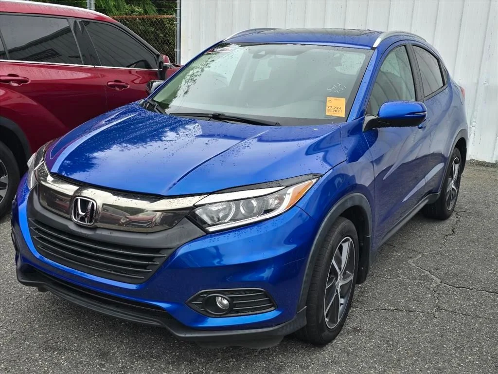 Used 2021 Silver Honda EX image 2