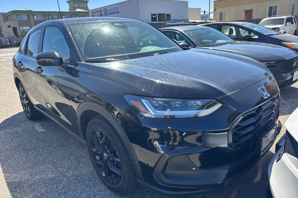 Certified Used 2024 Crystal Black Pearl Honda Sport image 2