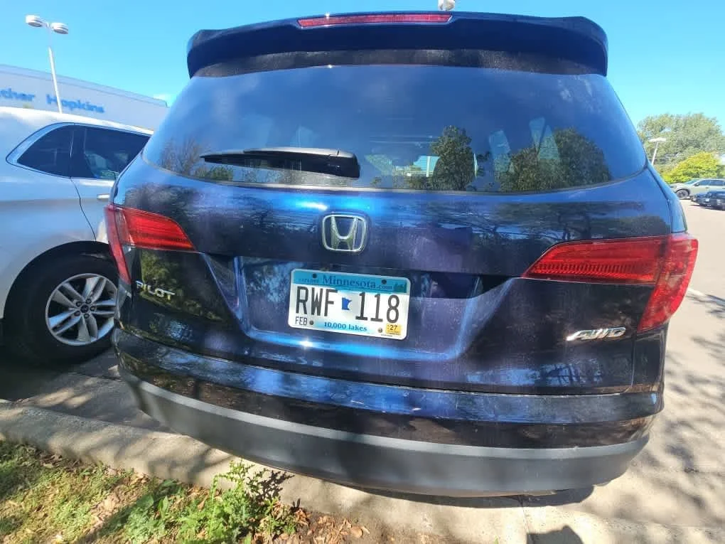 Certified Used 2018 Obsidian Blue Pearl Honda EX-L image 5