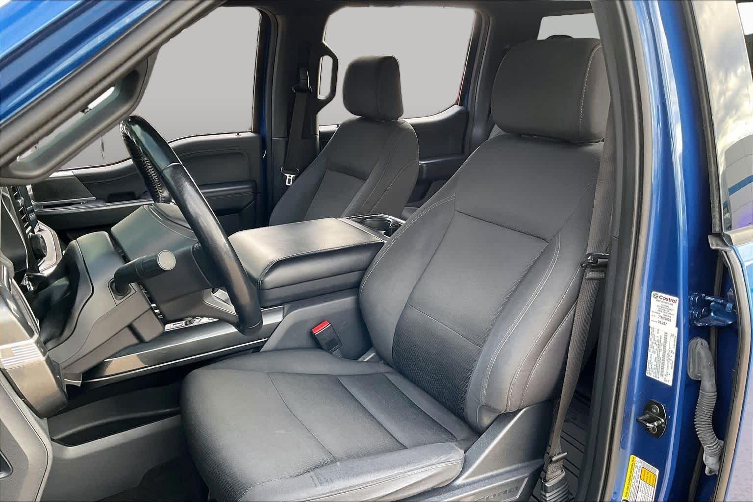Used 2022 Atlas Blue Metallic Ford XLT image 8