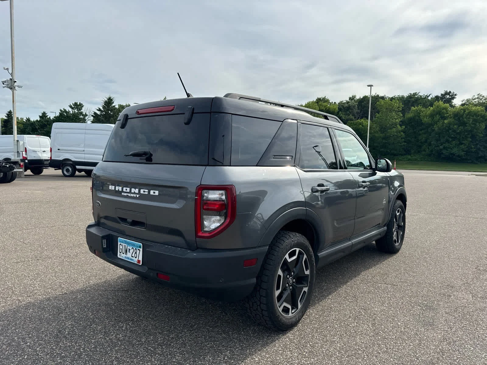 Used 2021 Carbonized Gray Metallic Ford Outer Banks image 7