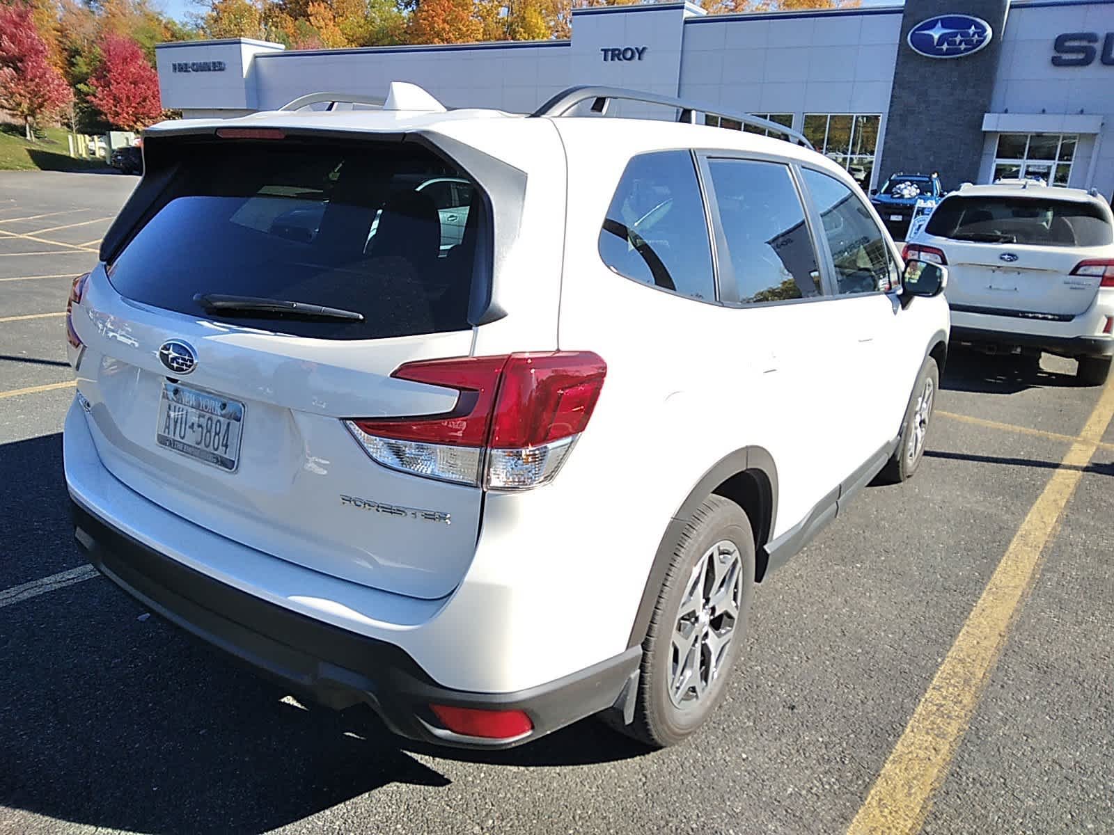Certified Used 2023 Crystal White Pearl Subaru Premium image 3