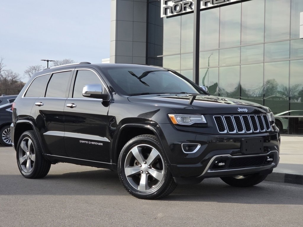 Used 2015 Jeep Grand Cherokee Overland with VIN 1C4RJFCG4FC748712 for sale in Fort Wright, KY