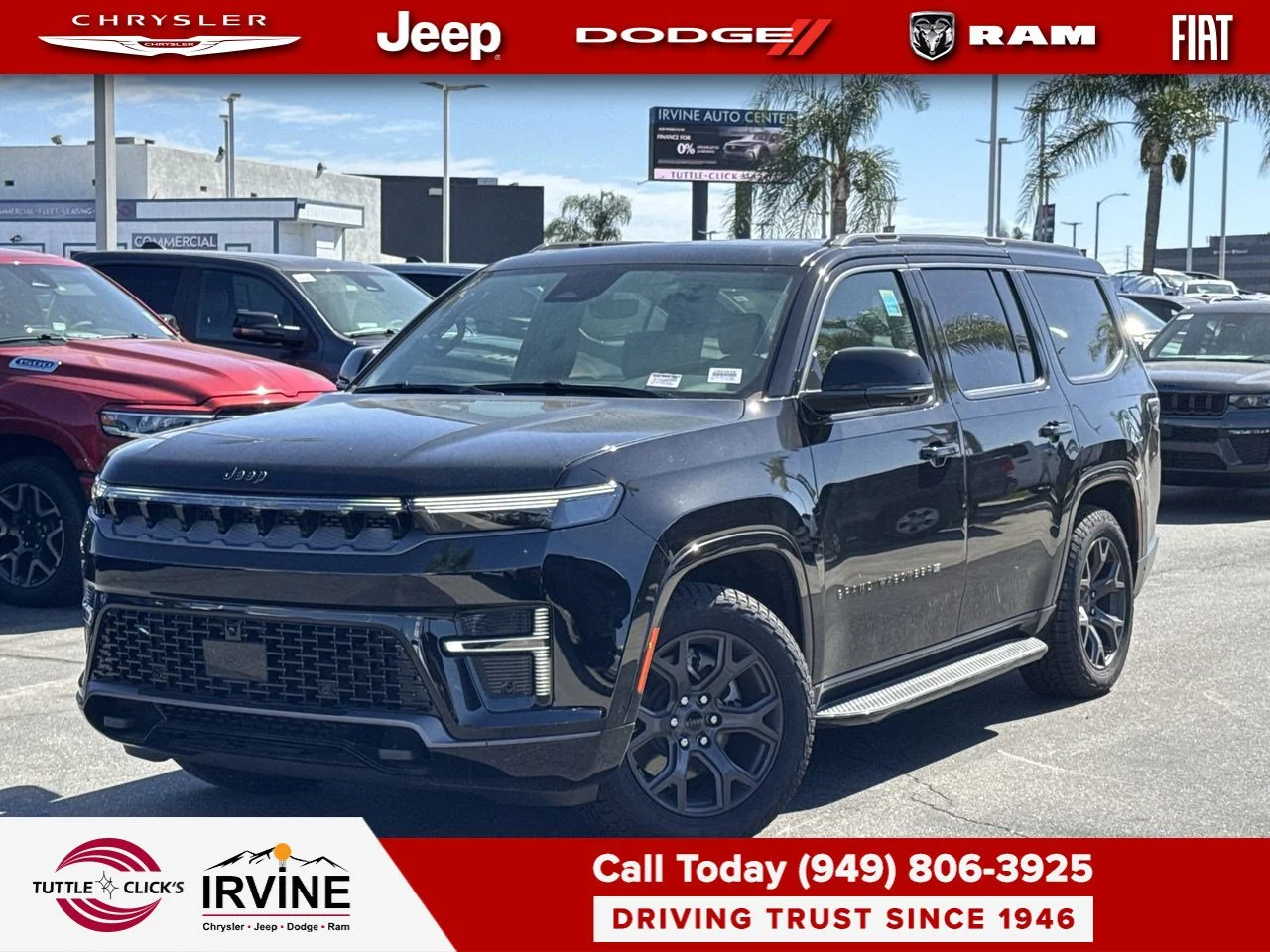 New 2026 High Gloss Black Exterior Paint Jeep Upland image 1