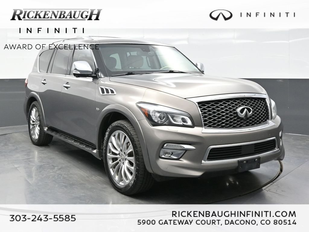 Used 2015 Gray INFINITI  image 1