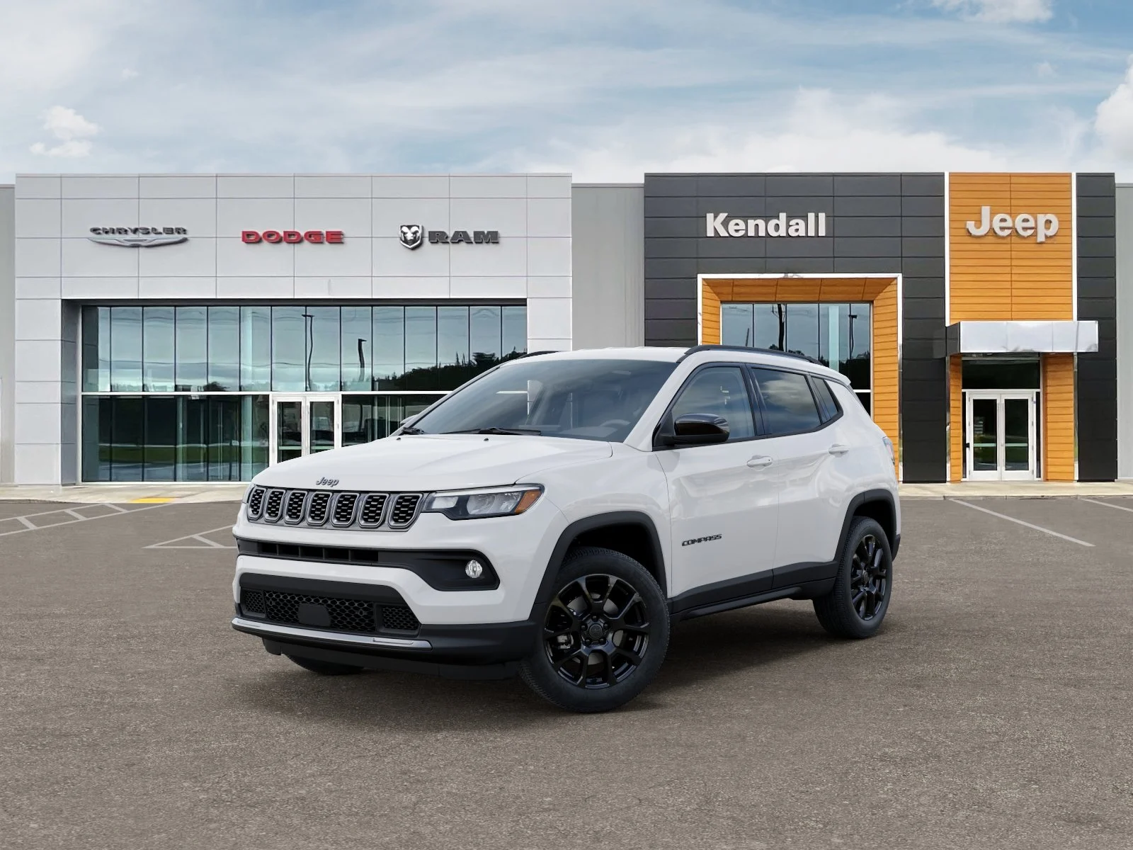 New 2026 Bright White Clearcoat Jeep Latitude image 1