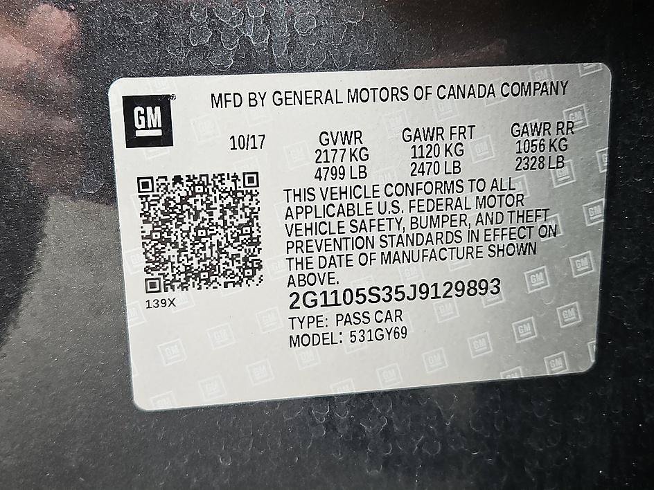 Used 2018 Nightfall Gray Metallic Chevrolet LT image 26