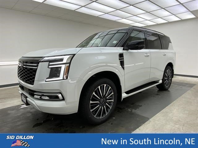 New 2026 Everest White Pearl Tricoat/Super Black Nissan Platinum Reserve image 1