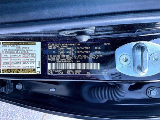 Certified Used 2021 MIDNIGHT BLACK METAL Toyota  image 9