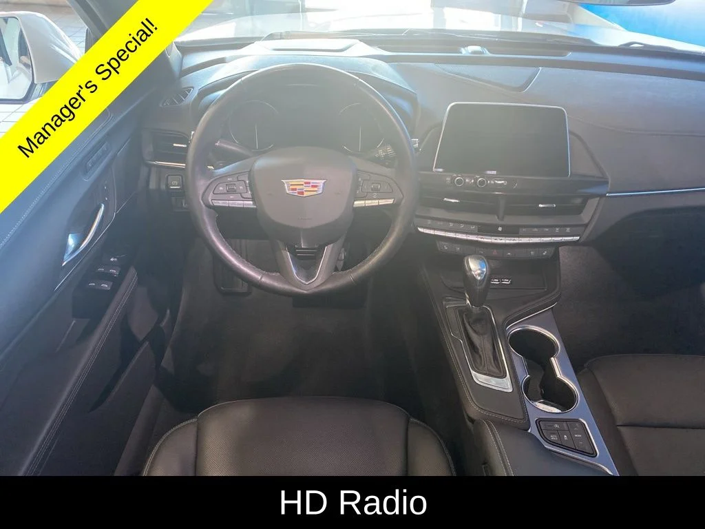 Used 2022 White Cadillac Premium Luxury image 4