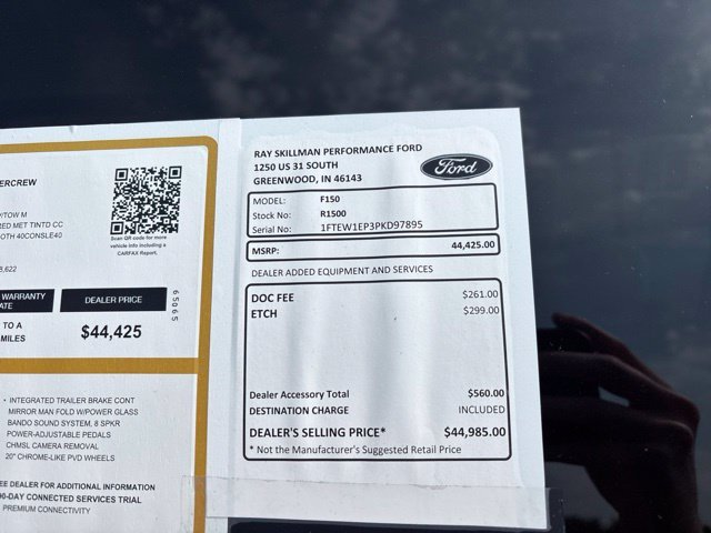 Certified Used 2023 Red Ford XLT image 3