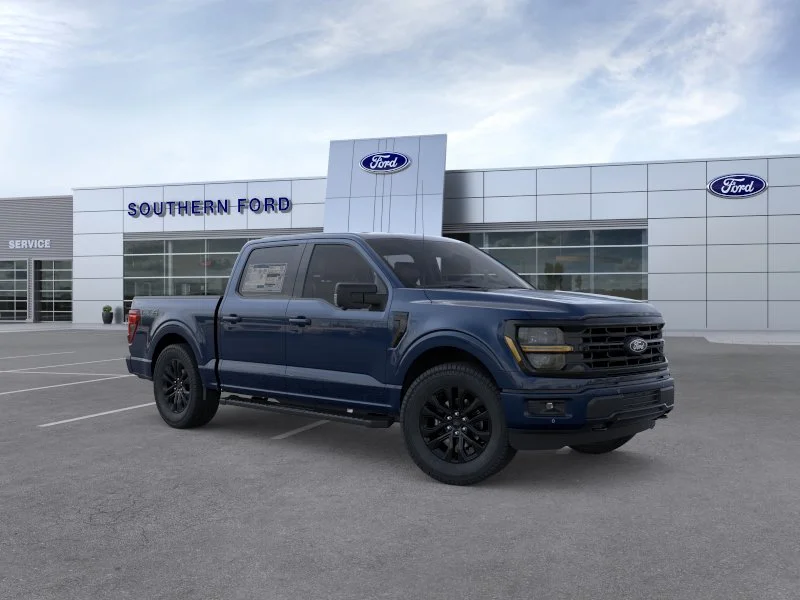 New 2026 Antimatter Blue Metallic Ford XLT image 16