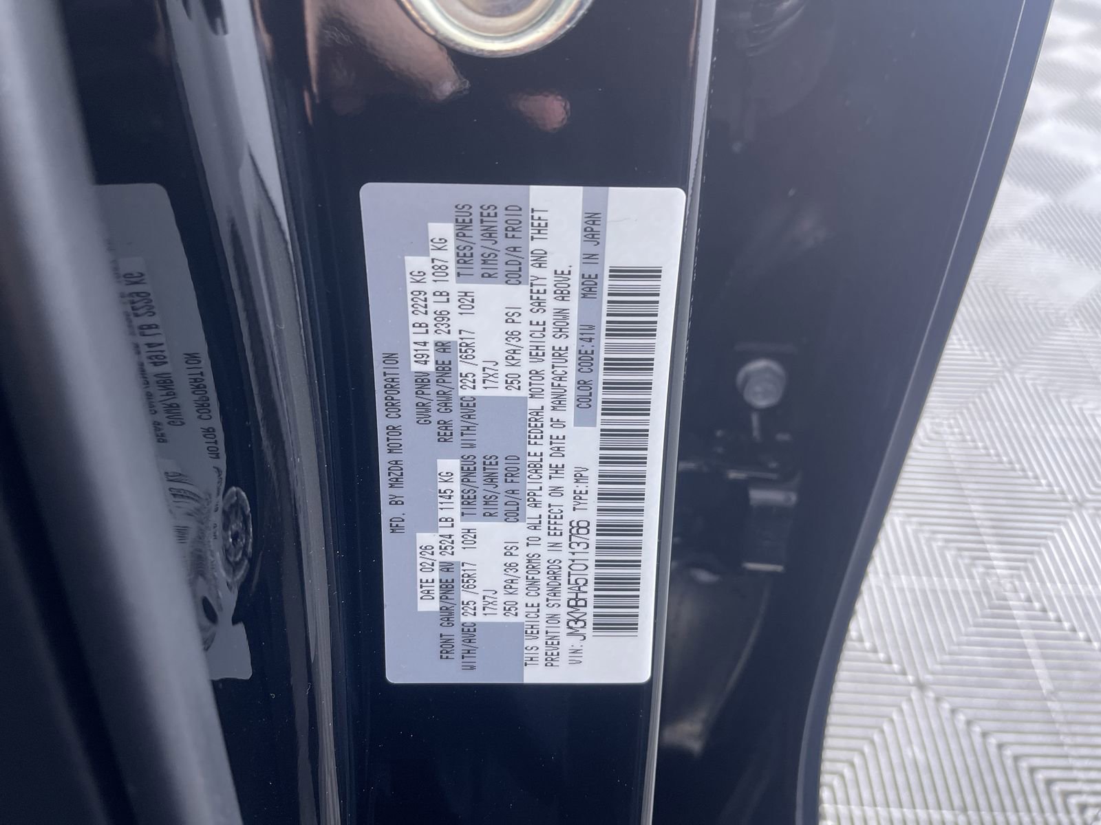 New 2026 Jet Black Mica Mazda 2.5 S Select image 13