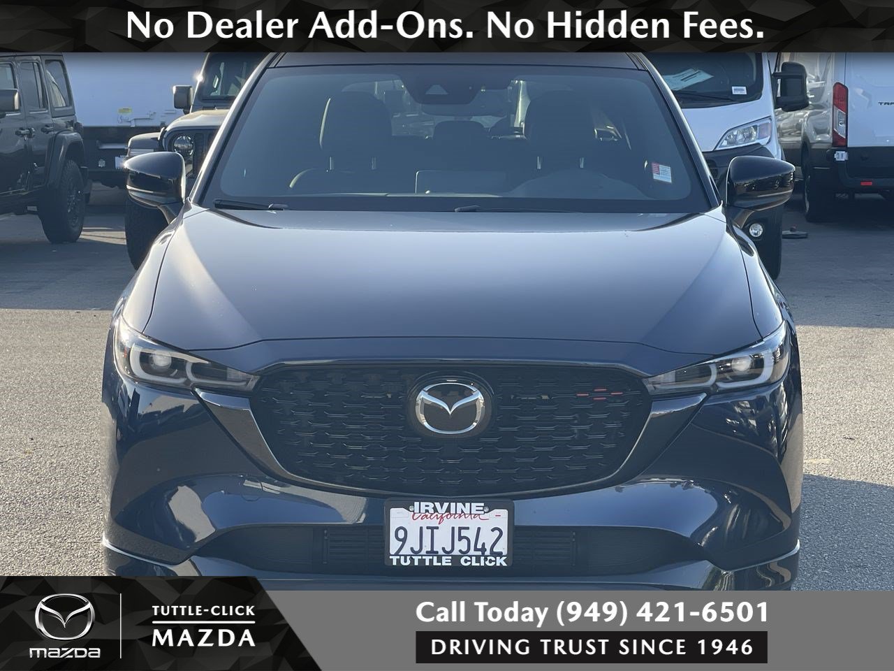 Used 2023 Deep Crystal Blue Mica Mazda 2.5 Turbo image 1