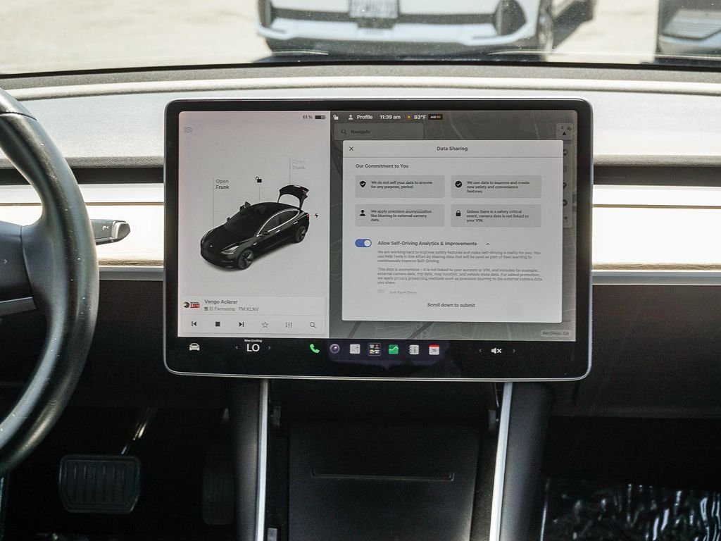 Used 2019 Solid Black Tesla Standard Range Plus image 14