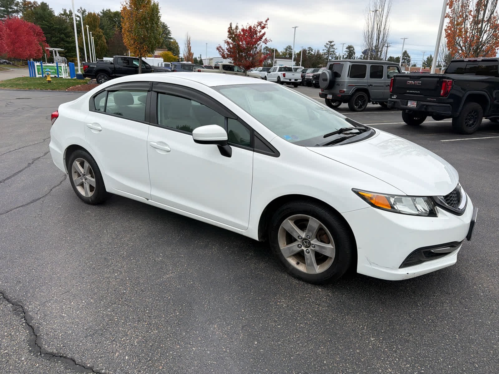 Used 2014 Taffeta White Honda LX image 6