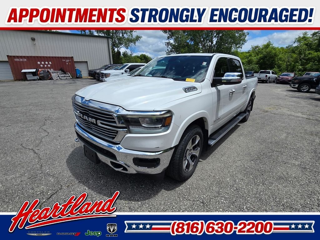 Used 2019 White Ram Laramie image 1