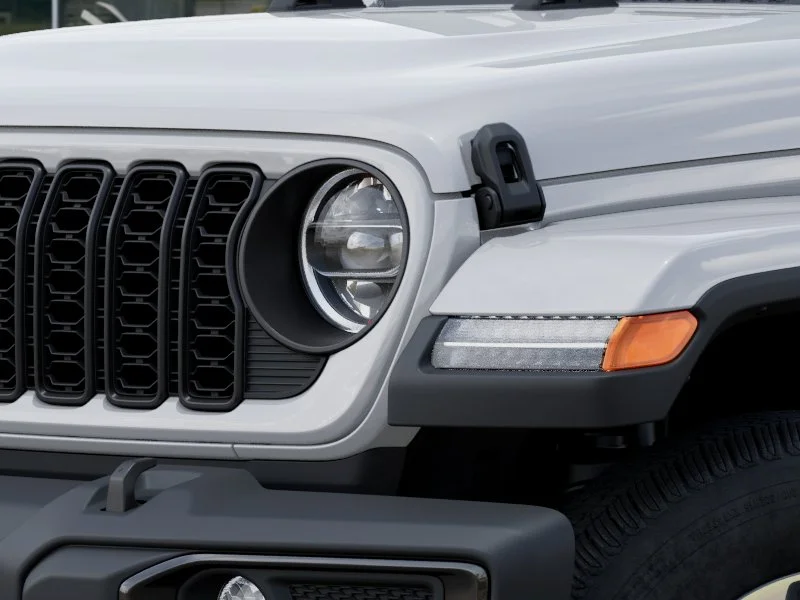 New 2026 Bright White Clear-Coat Exterior Paint Jeep Sport S image 37