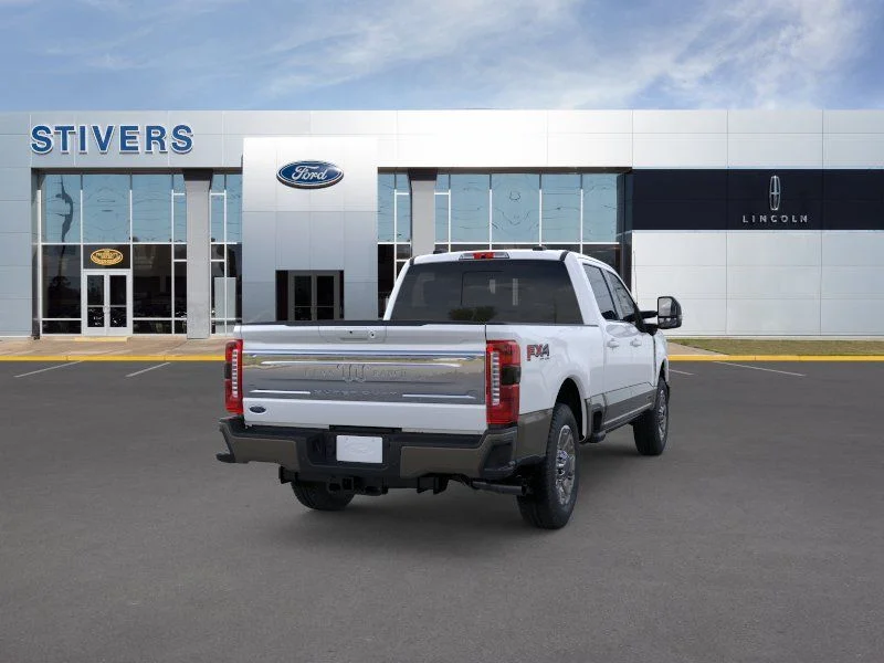 New 2026 Star White Metallic Tri-Coat Ford F-350® King Ranch® image 8