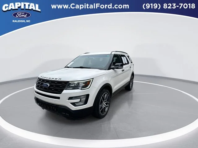 Used 2016 White Ford Sport image 4