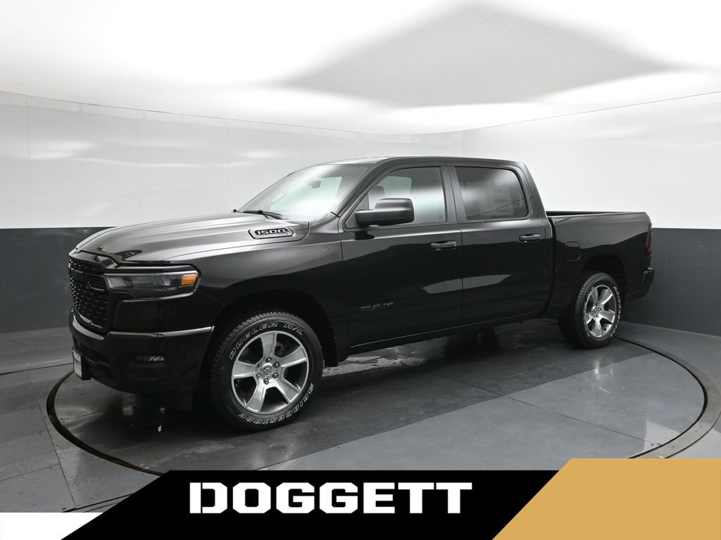 New 2026 Diamond Black Crystal Pearlcoat RAM Express image 1