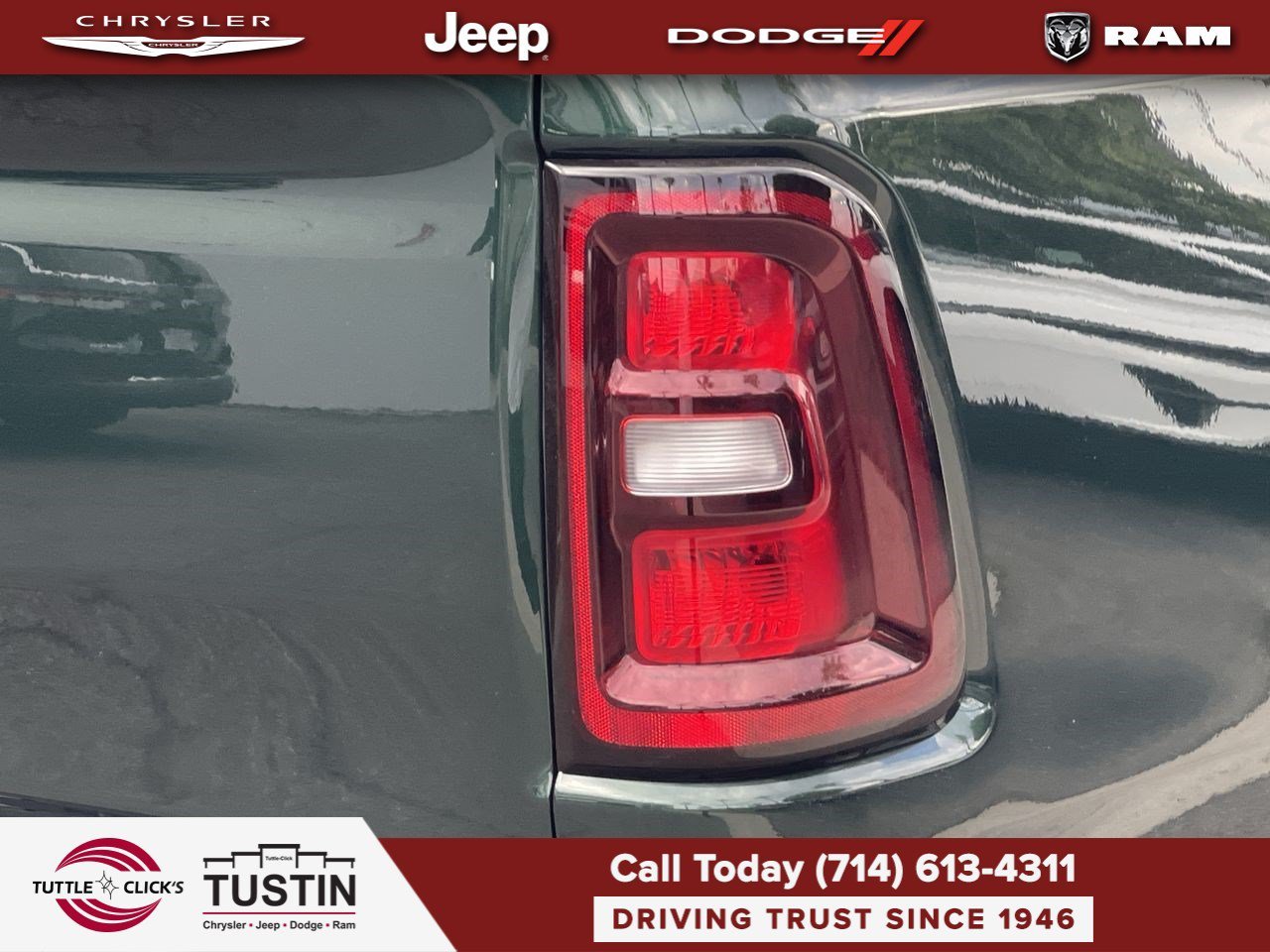 New 2026 Serrano-Green Metallic Exterior Paint RAM Big Horn image 9