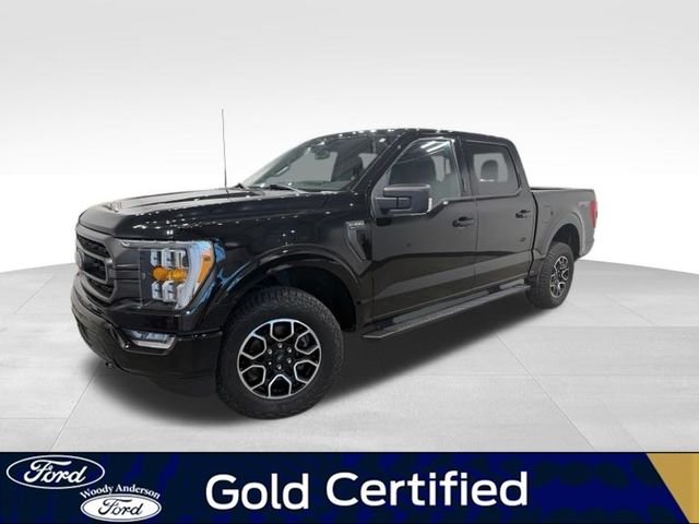 Certified Used 2023 Black Metallic Ford XLT image 1