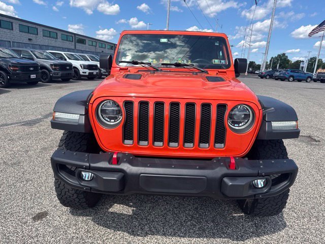 Used 2018 Orange Jeep Unlimited Rubicon image 14