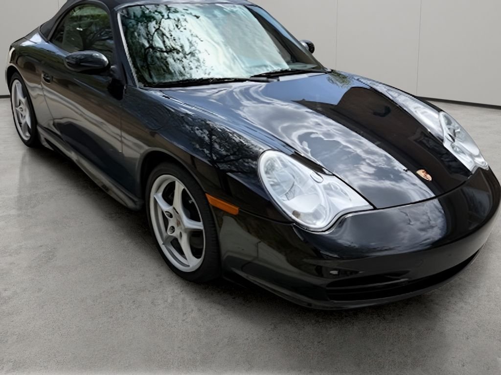 Used 2002 Black Porsche Carrera image 3