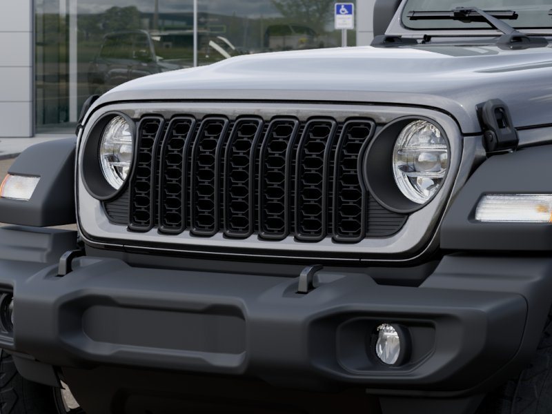 New 2025 Granite Crystal Metallic Clear-Coat Exterior Paint Jeep Sport S image 39