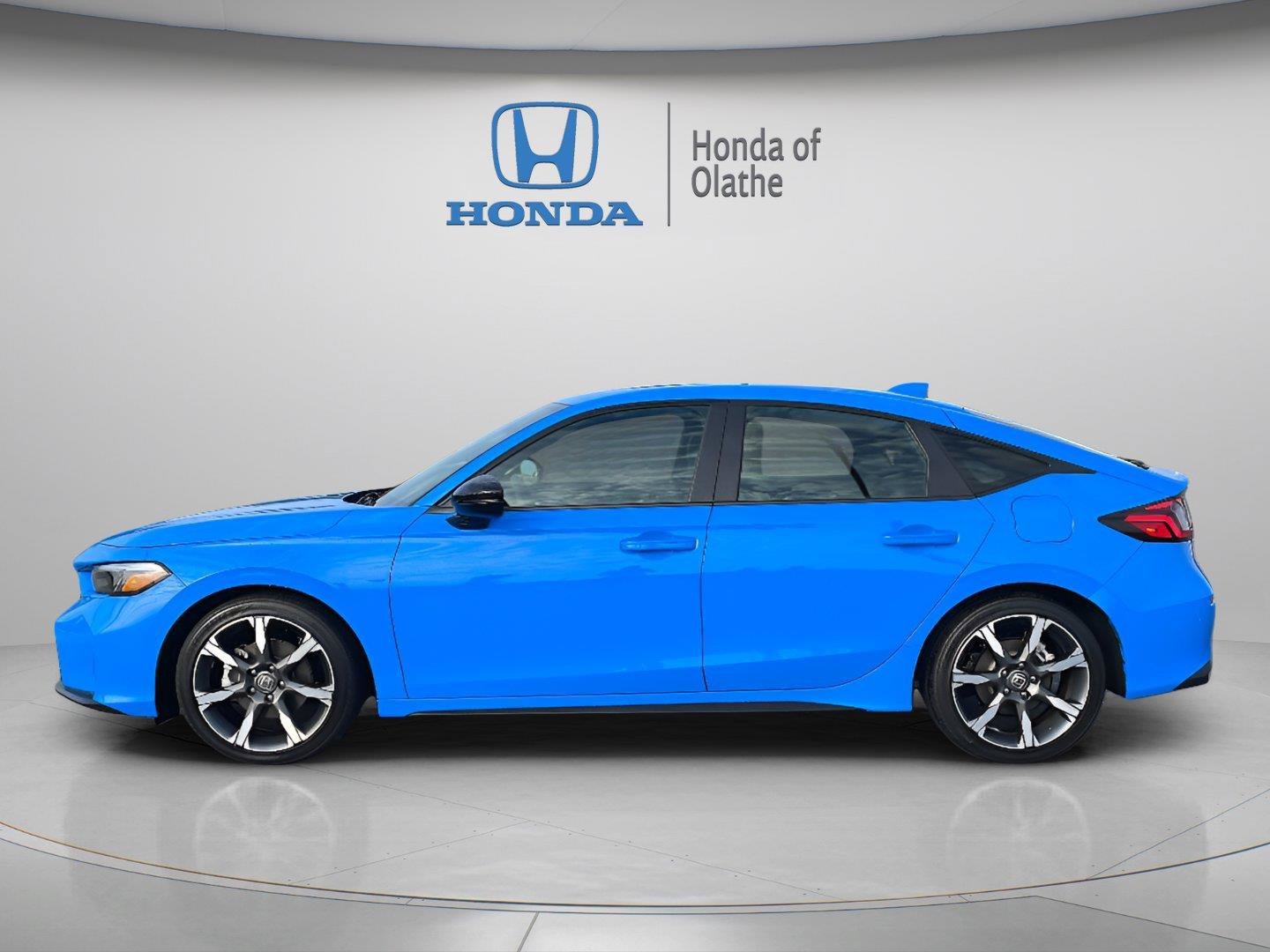 Certified Used 2025 Boost Blue Pearl Honda Sport Touring Hybrid image 14