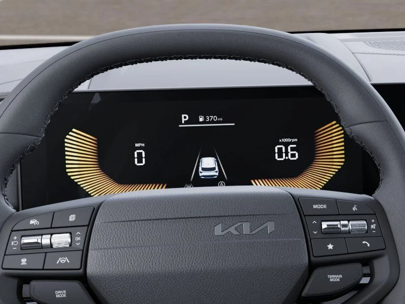 New 2027 Glacial White Pearl/Ebony Black Roof Kia X-Line image 21