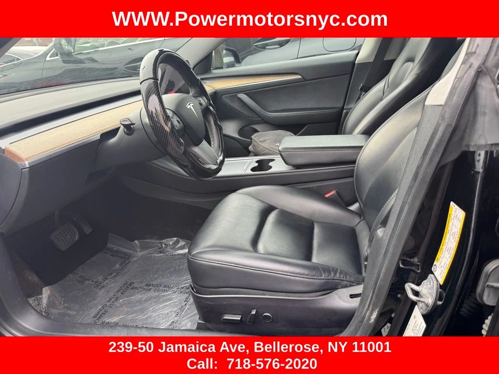 Used 2021 Black Tesla Standard Range Plus image 19