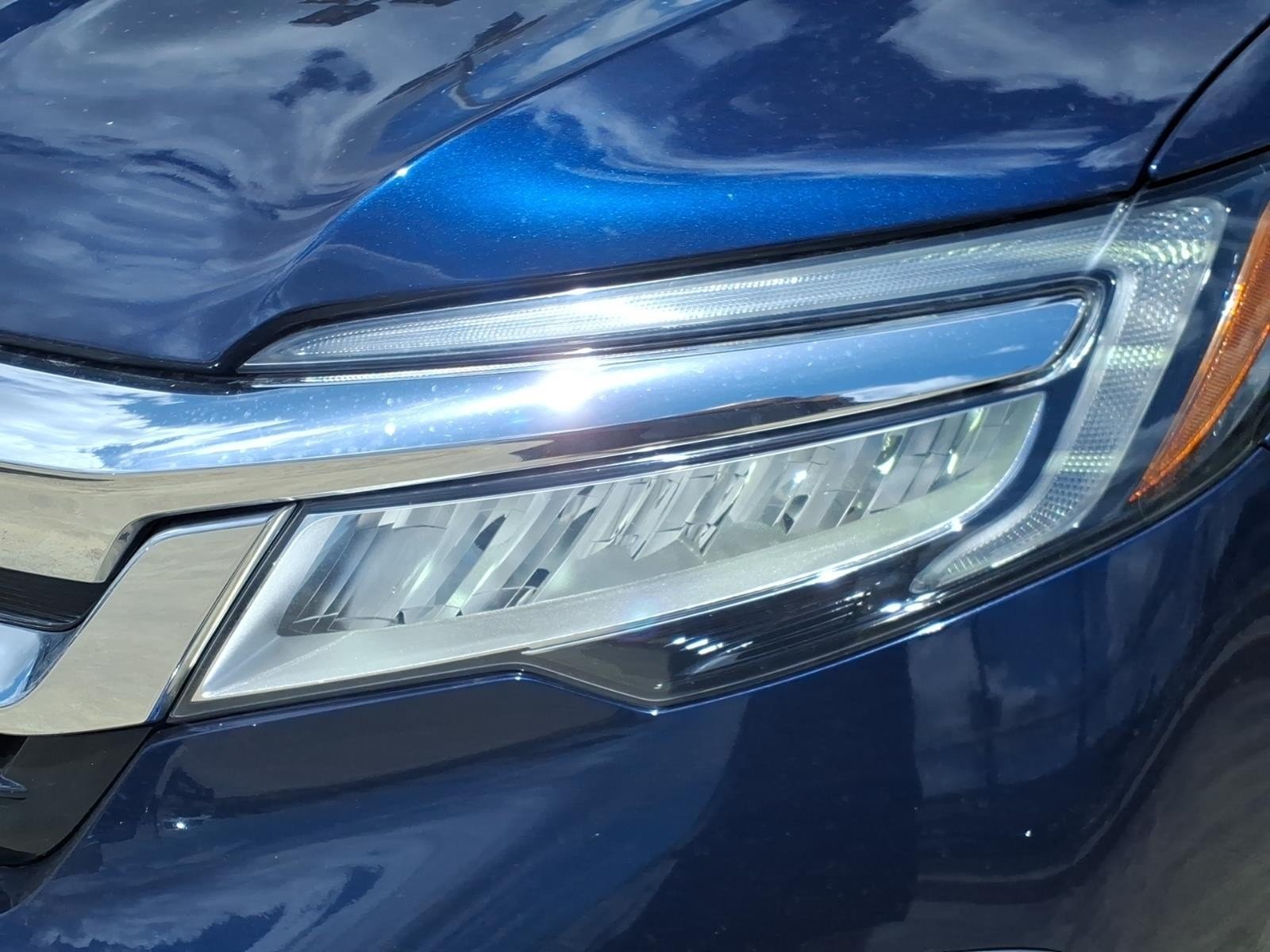 2022 Honda Pilot Touring 7-Passenger Blue at AutoNation Chrysler Jeep Dodge Ram Spring