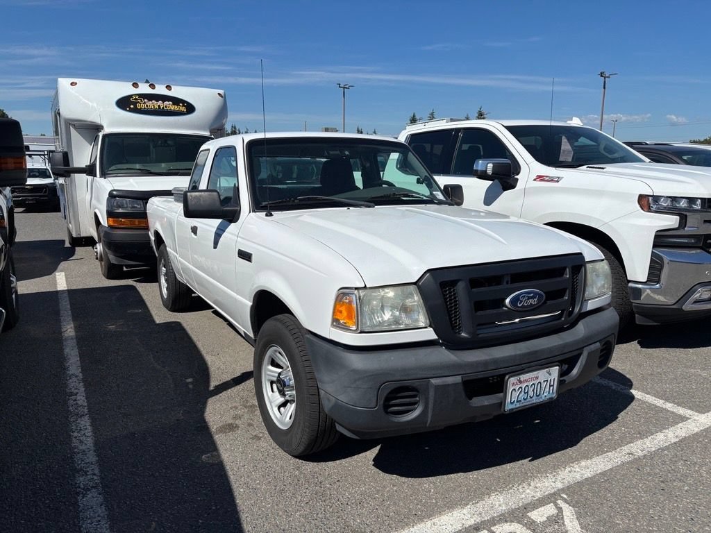 White 2010 Ford Ranger Pickup Truck 4X2