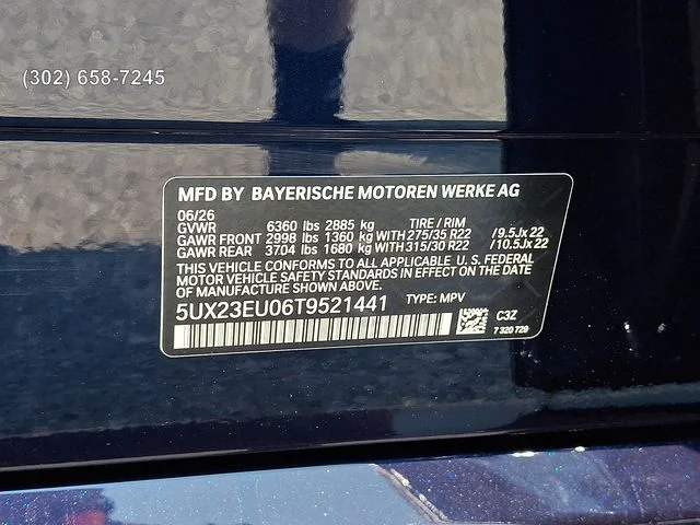 New 2026 Tanzanite Blue II Metallic BMW xDrive40i image 20