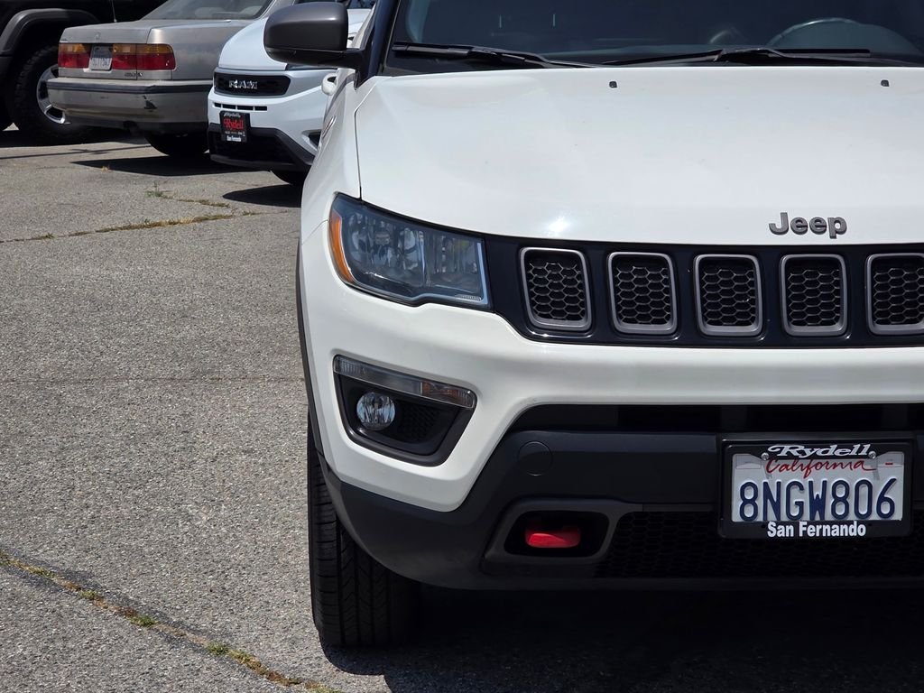 Certified Used 2020 White Jeep Trailhawk image 3