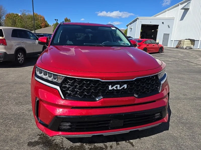 Used 2023 Red Kia EX image 2