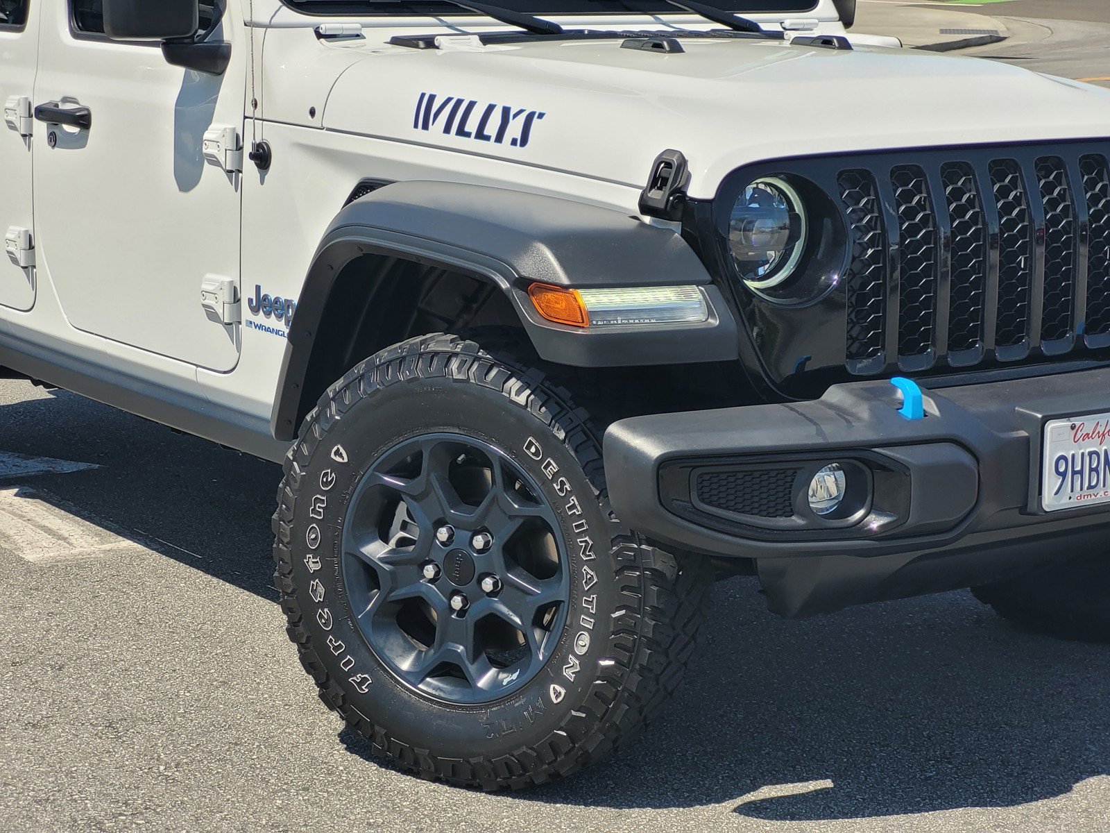 Used 2023 White Jeep Willys 4xe image 3