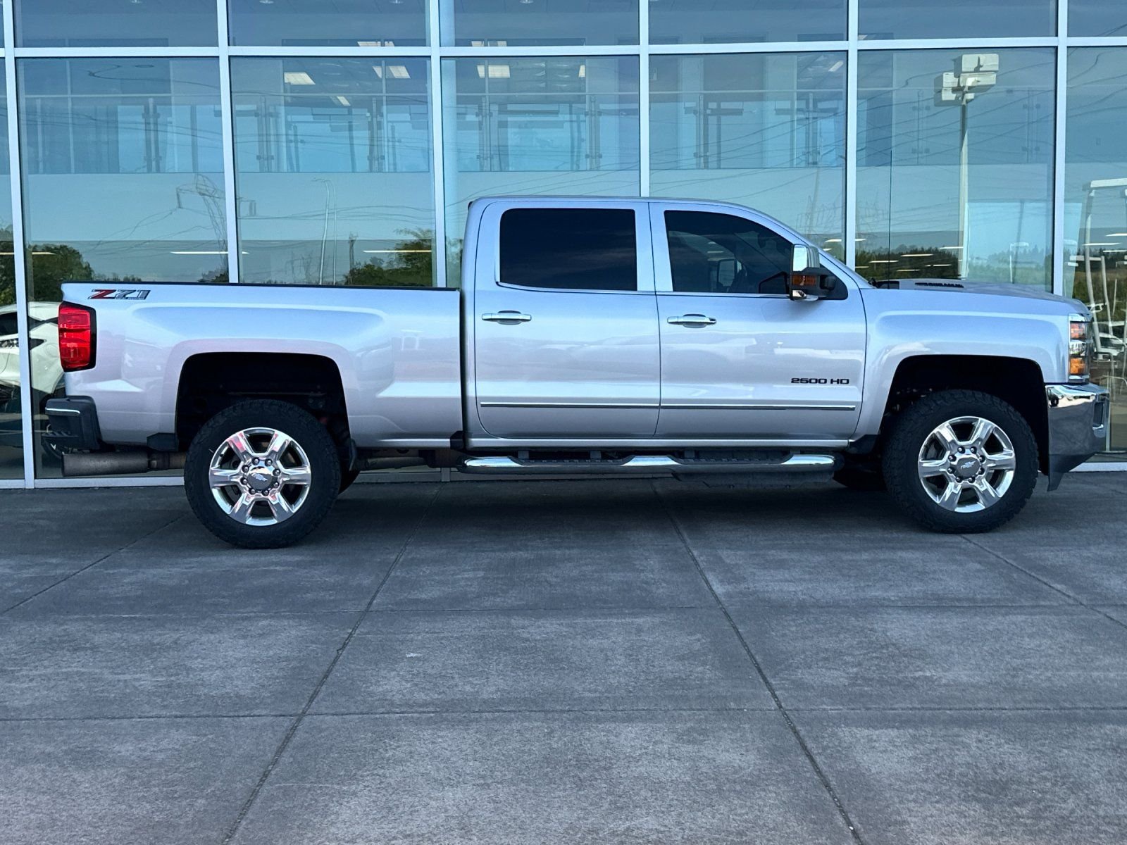 Used 2018 Silver Ice Metallic Chevrolet LTZ image 2