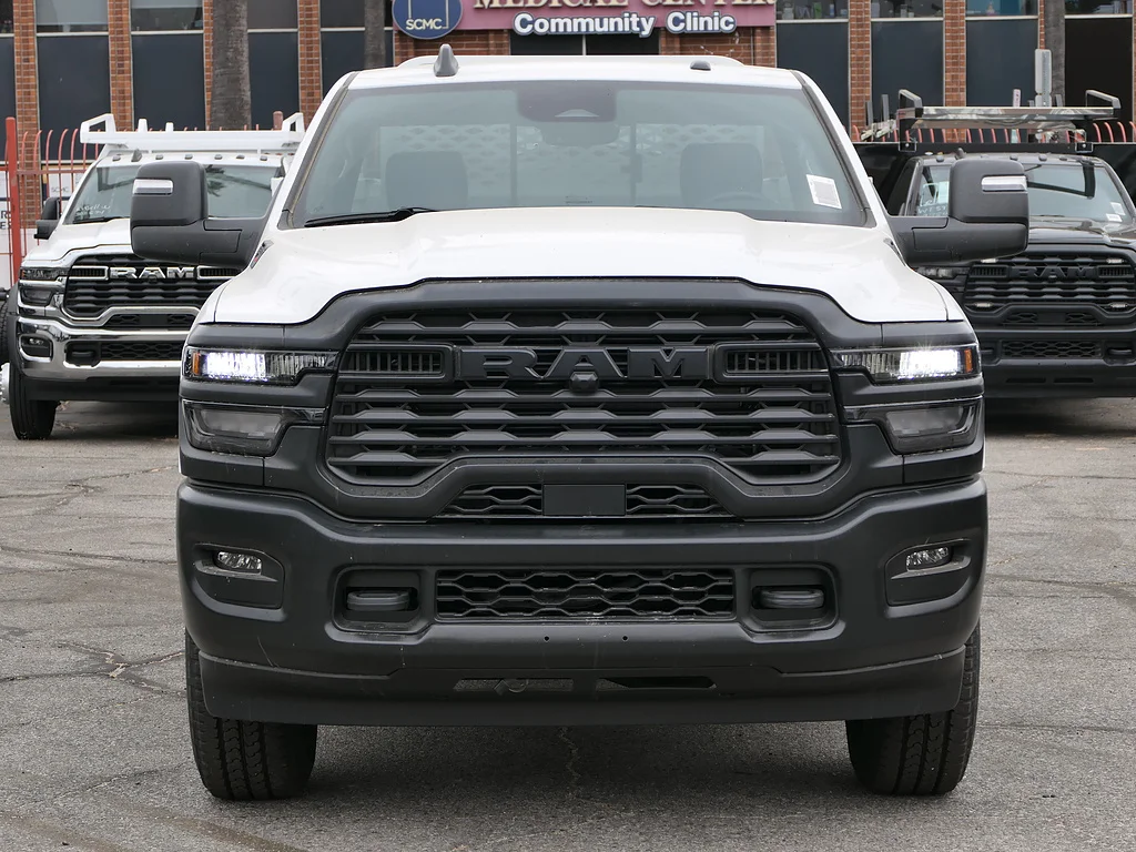 New 2026 Bright White Clear Coat RAM Tradesman Regular Cab 4x4 8
