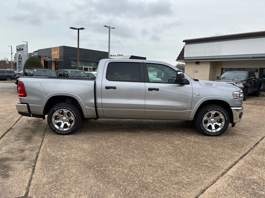 New 2026 Billet Silver Metallic Clear-Coat Exterior Paint RAM Big Horn/Lone Star image 7