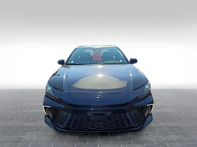 Used 2025 Black Toyota SE image 2