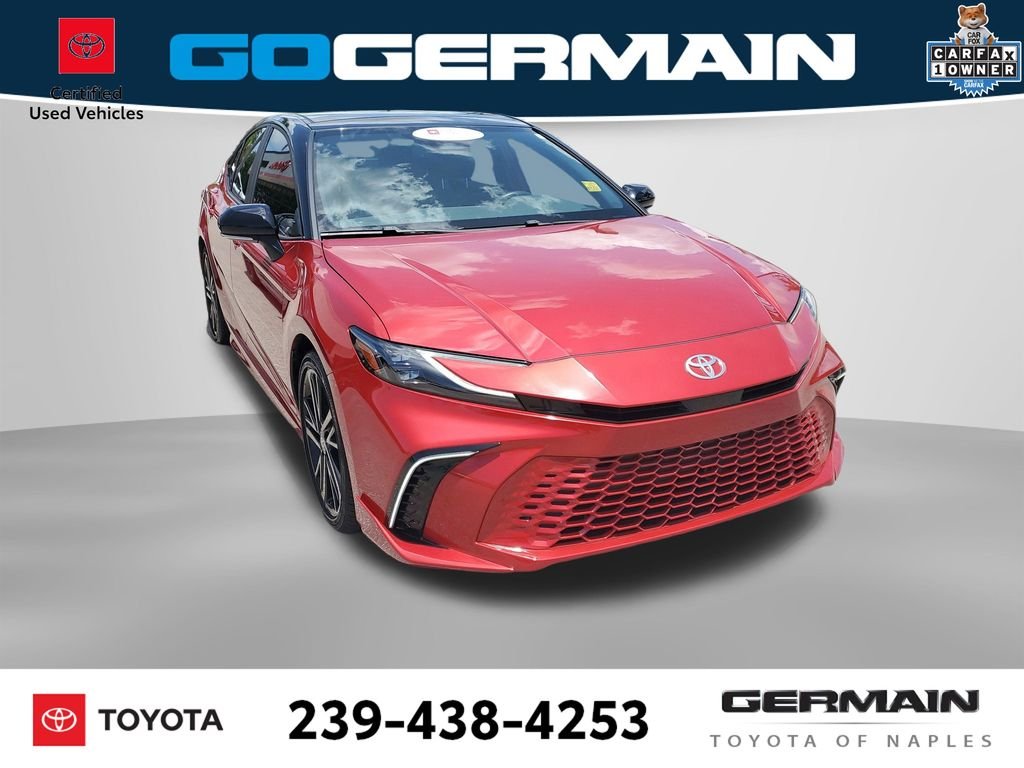 Certified Pre-Owned 2025 Toyota Camry XSE 4D Sedan in Naples