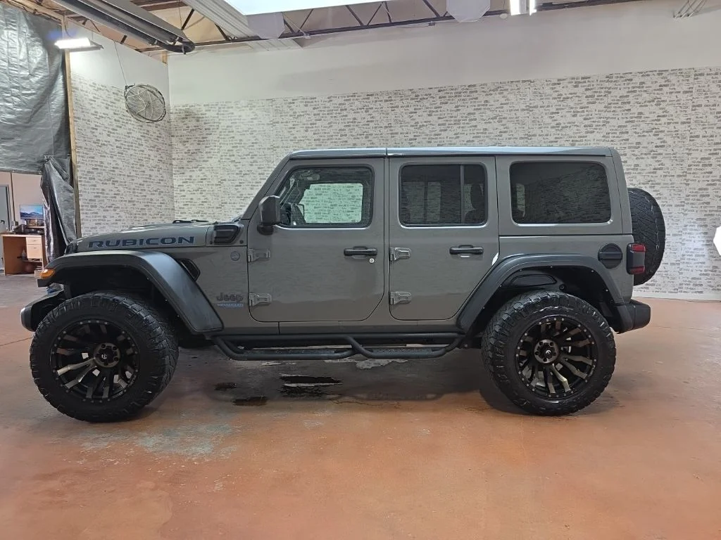 Used 2022 Sting-Gray Clearcoat Jeep Unlimited Rubicon 4xe image 4