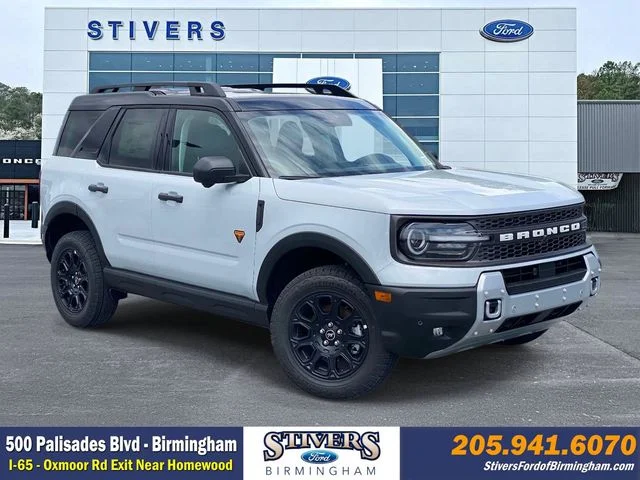 New 2026 White Ford Badlands image 1