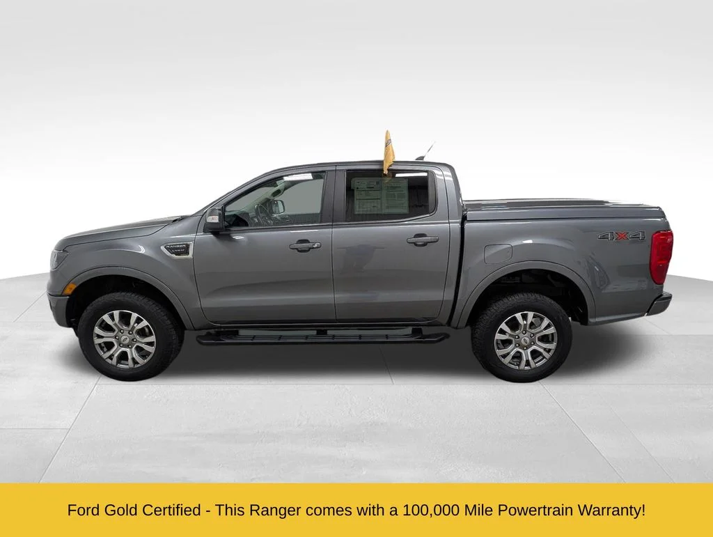 Certified Used 2022 Carbonized Gray Metallic Ford Lariat image 1