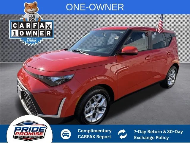 Used 2023 Red Kia LX image 1