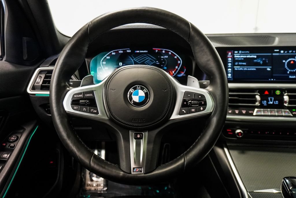 Used 2021 Black BMW M340i xDrive image 13